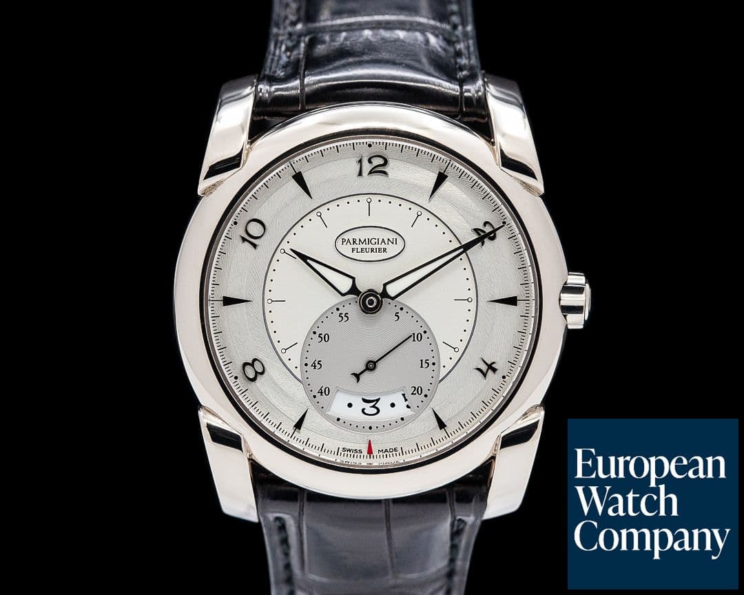 Image of Parmigiani PFC224-1201100 Kalpa Tonda 18K White Gold Silver Dial