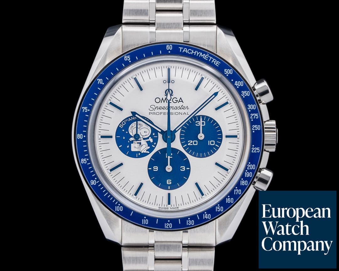 Image of Omega Speedmaster Silver Snoopy Award SS Silver Dial