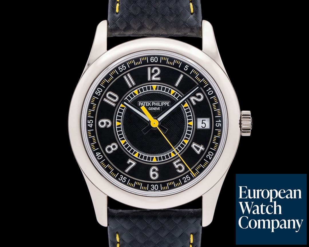Image of Patek Philippe 6007G Calatrava 18K White Gold Ebony Black Dial 2024