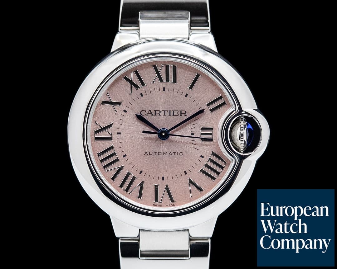 Image of Cartier WSBB0068 Ballon Bleu de Cartier SS Pink Dial 2024