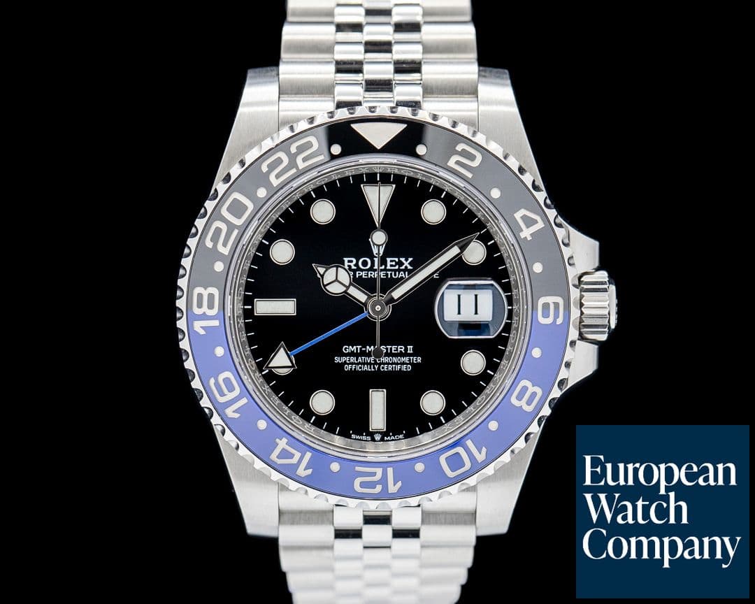 Image of Rolex 126710BLNR GMT Master II "Batgirl" Jubilee SS