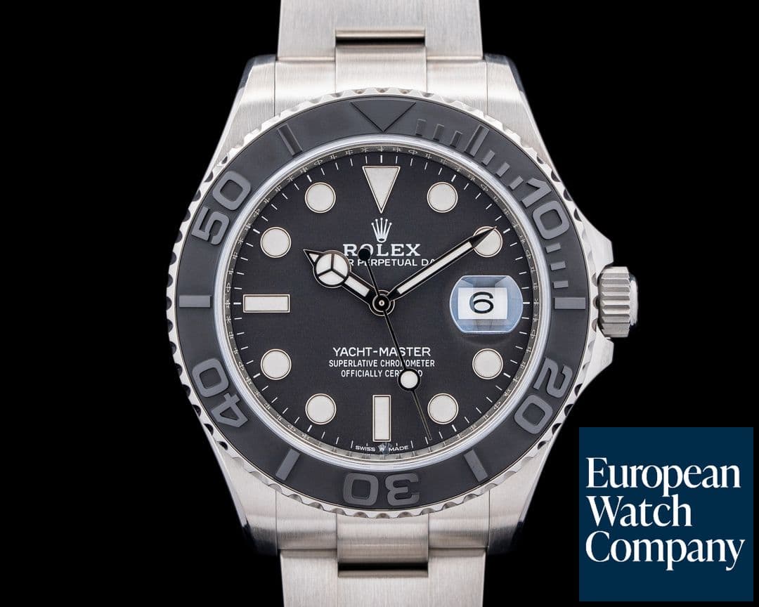 Image of Rolex 226627 Yacht-Master 42 Titanium Black Dial
