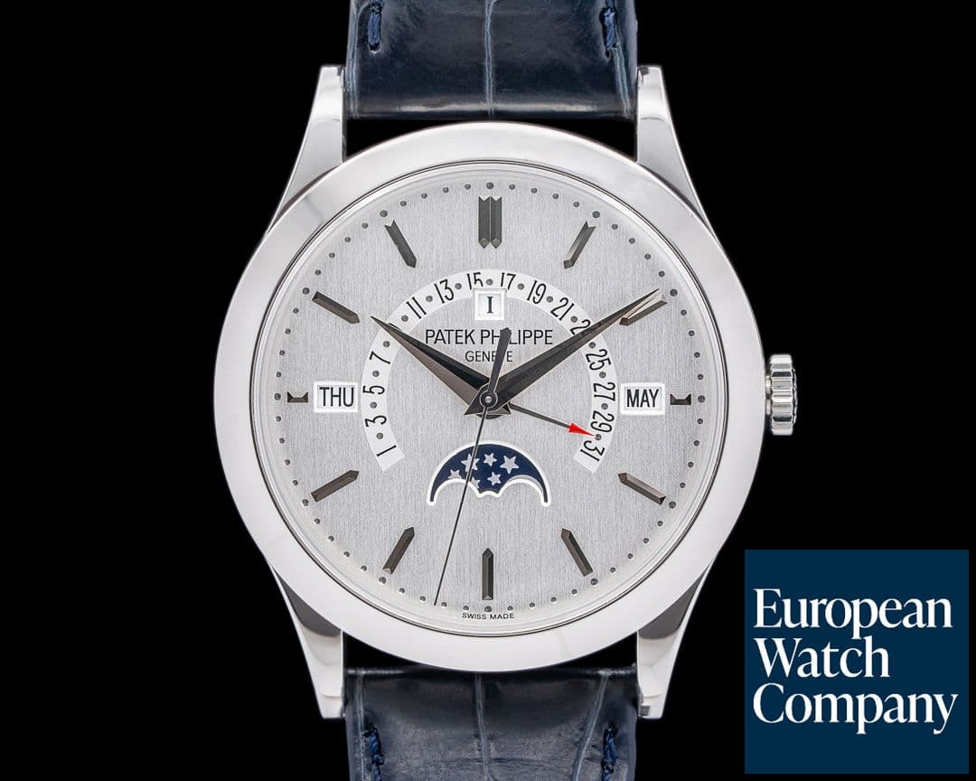 Image of Patek Philippe 5496P Perpetual Calendar Platinum Silver Dial