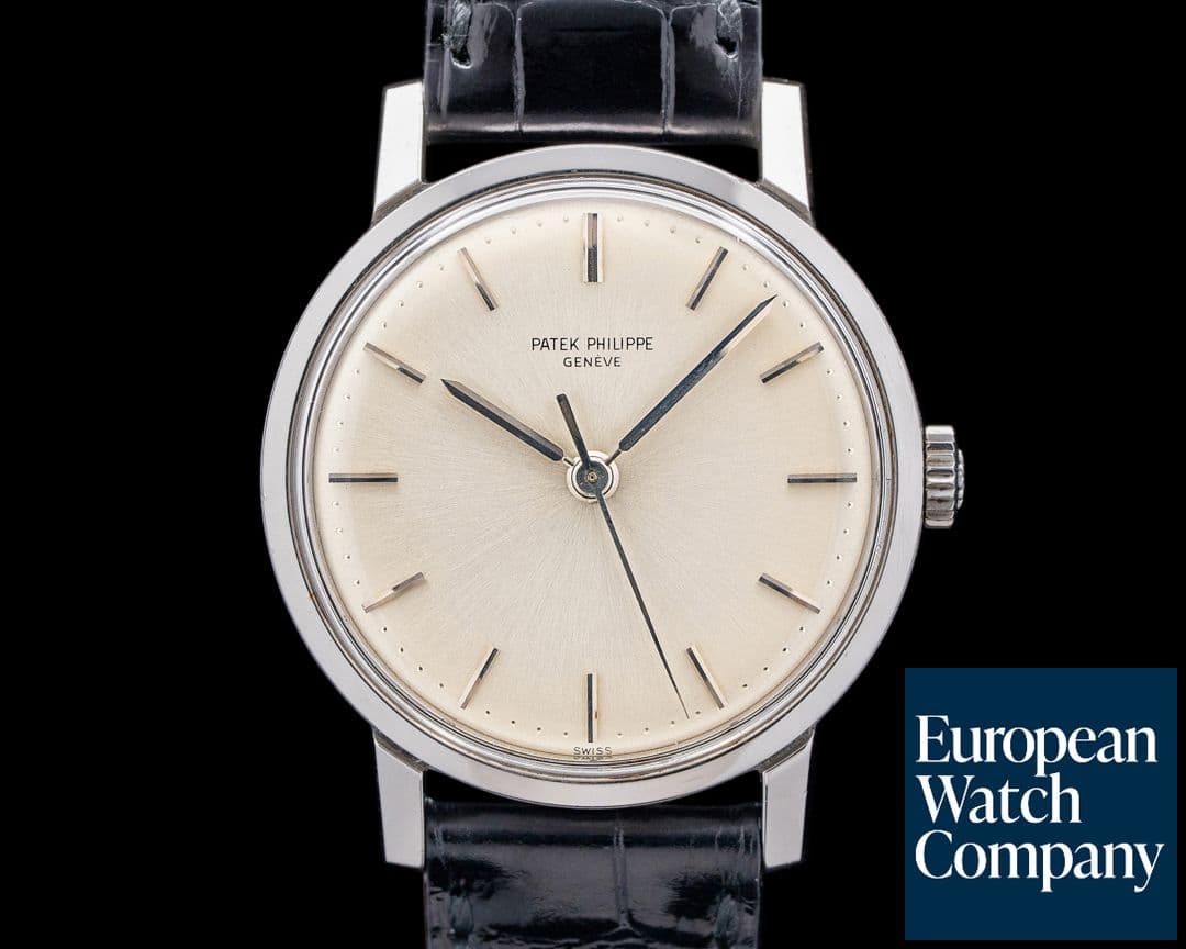 Image of Patek Philippe Vintage 3483 Stainless Steel Center Sweep Seconds