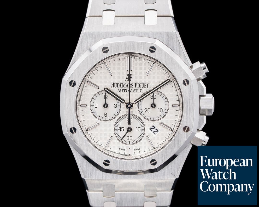 Image of Audemars Piguet 26320ST Royal Oak Chronograph SS Silver Dial