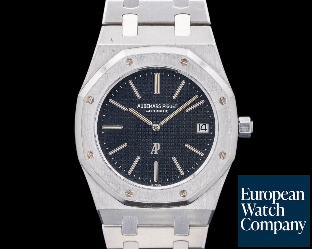 Image of Audemars Piguet 5402ST Royal Oak Vintage 'B SERIES' SS Blue Dial RARE
