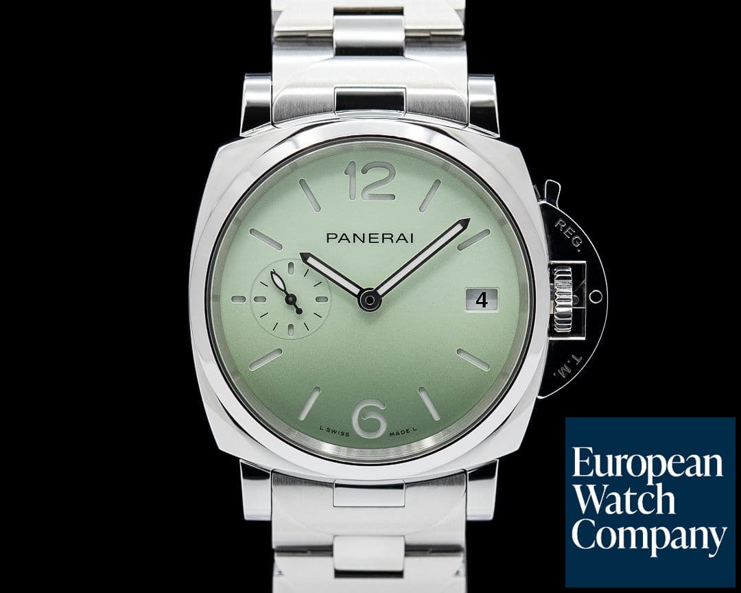 Image of Panerai PAM01311 Luminor Marina SS Green Gradient Dial