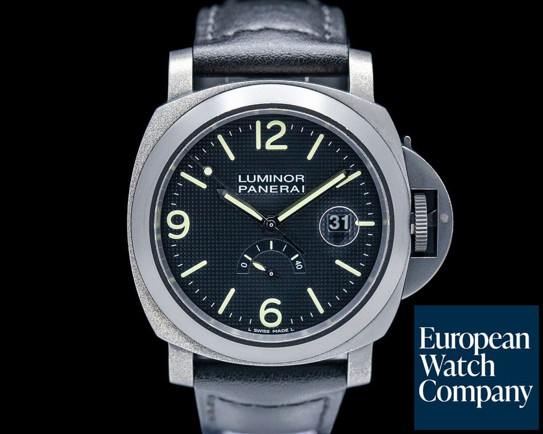 Image of Panerai PAM00028 Luminor Power Reserve PVD Black Dial