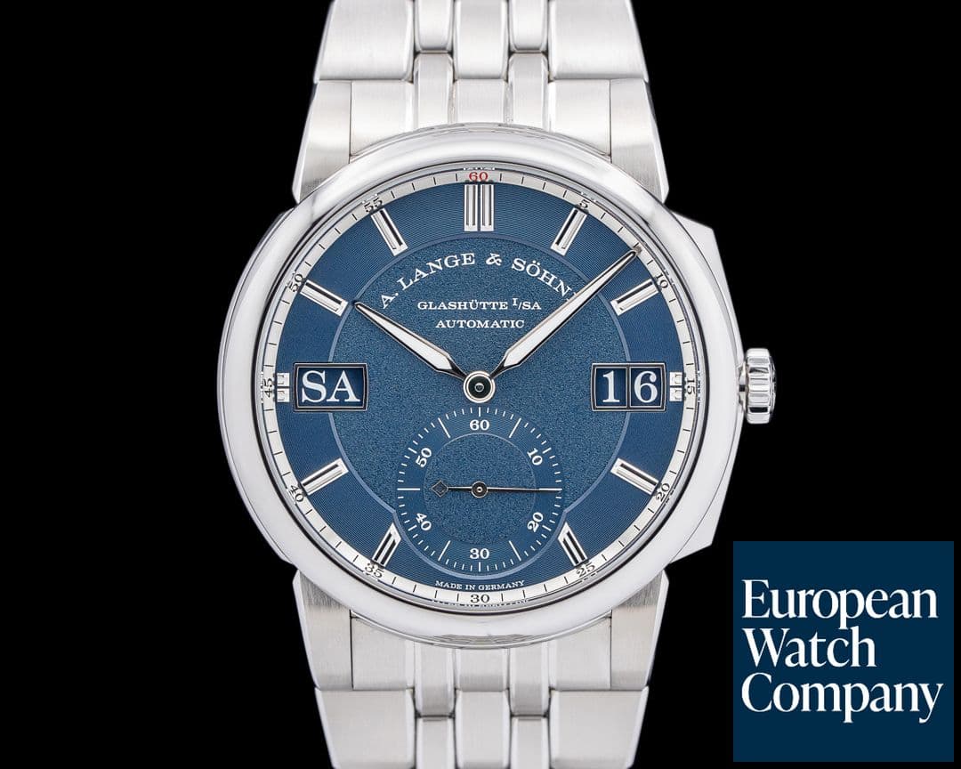 Image of A. Lange and Sohne 363.179 Odysseus SS Blue Dial