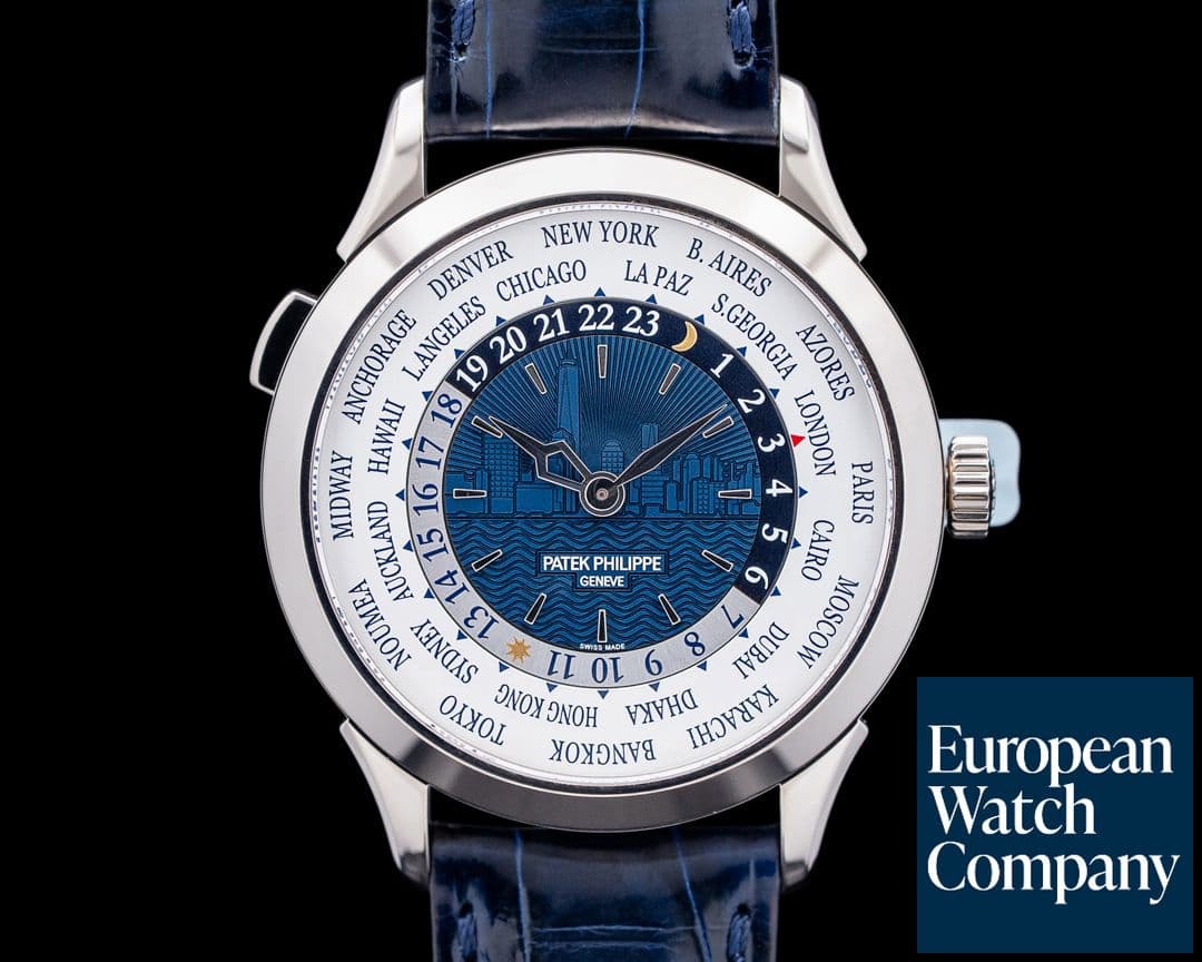 Image of Patek Philippe 5230G-010 World Time Blue Skyline Limited Edition 18K WG
