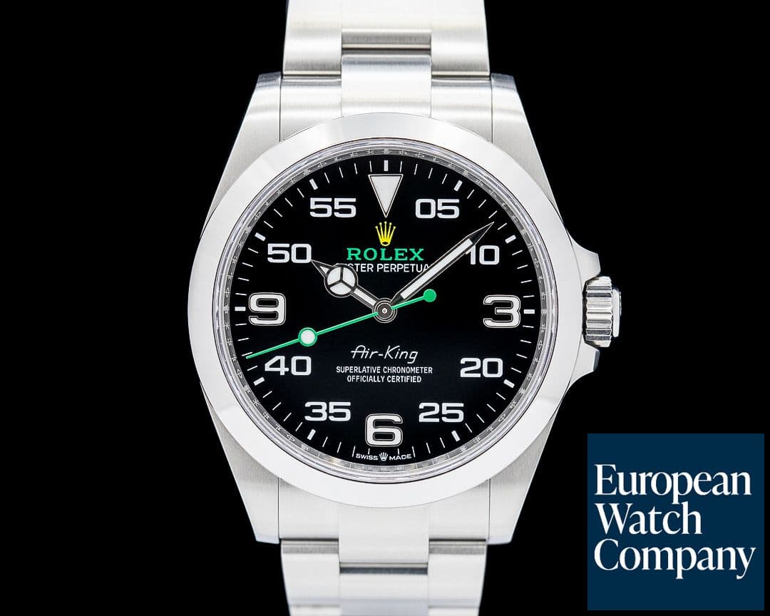 Image of Rolex 126900 Air King Oystersteel Black Dial 2025
