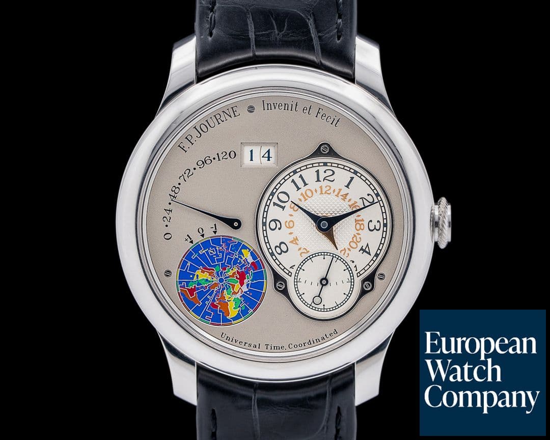 Image of F. P. Journe Octa UTC Platinum Silver Dial