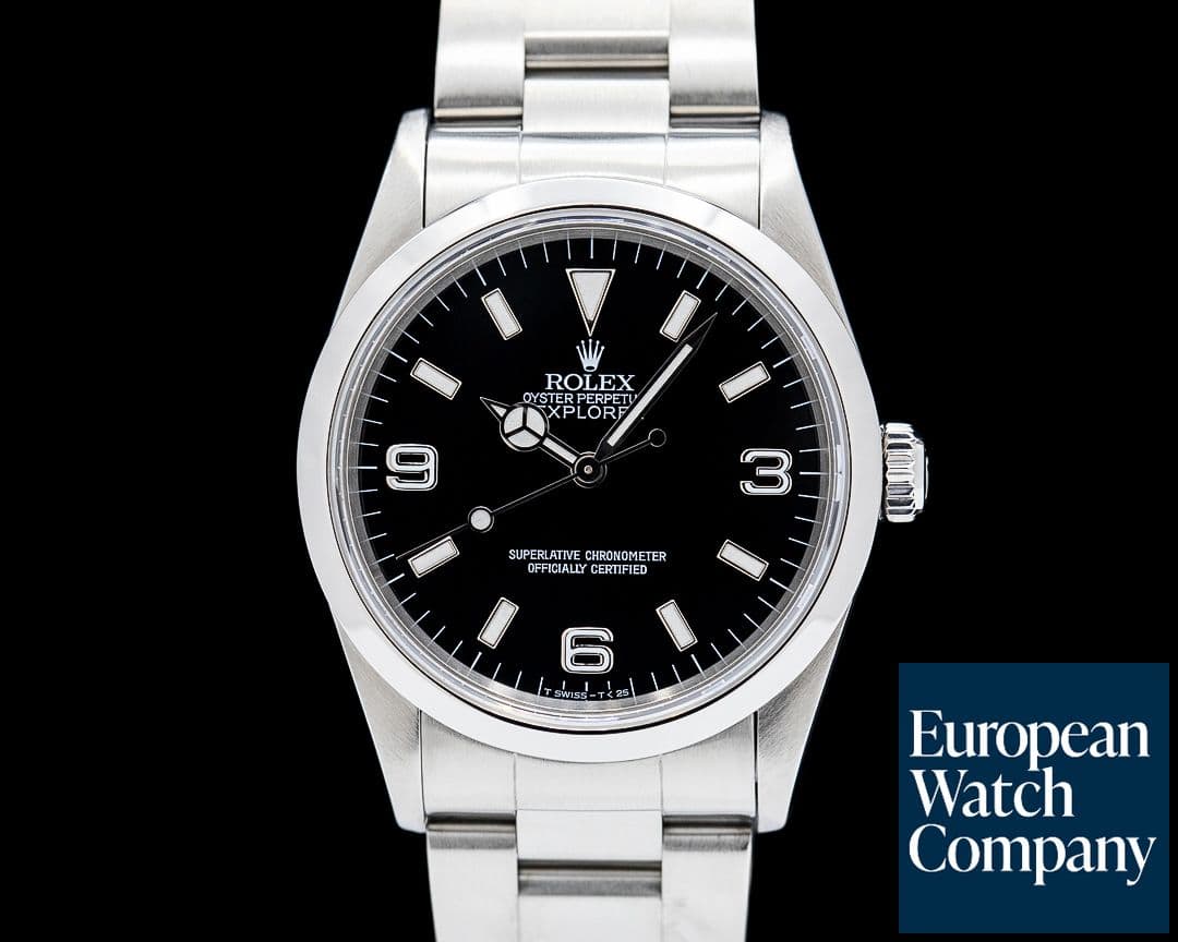 Image of Rolex 14270 Explorer 36MM Black Tritium Dial Stainless Steel