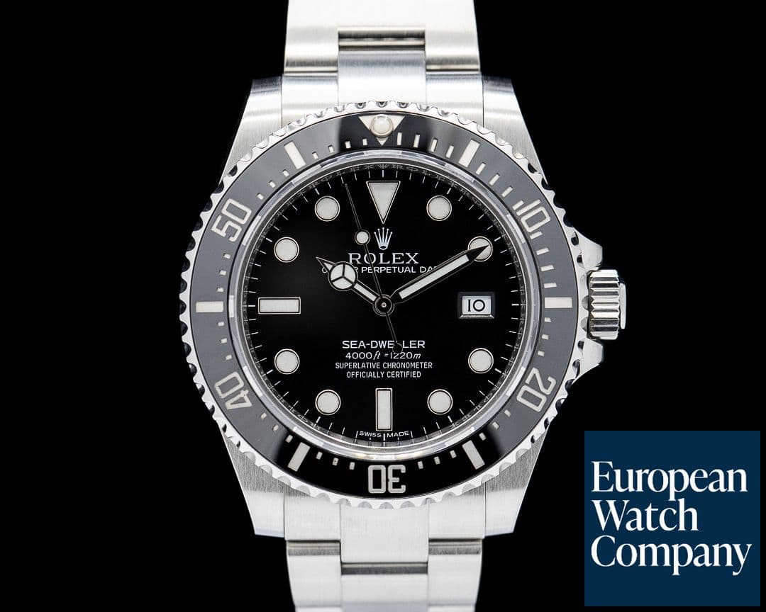 Image of Rolex 116600 Sea Dweller SS Black Dial
