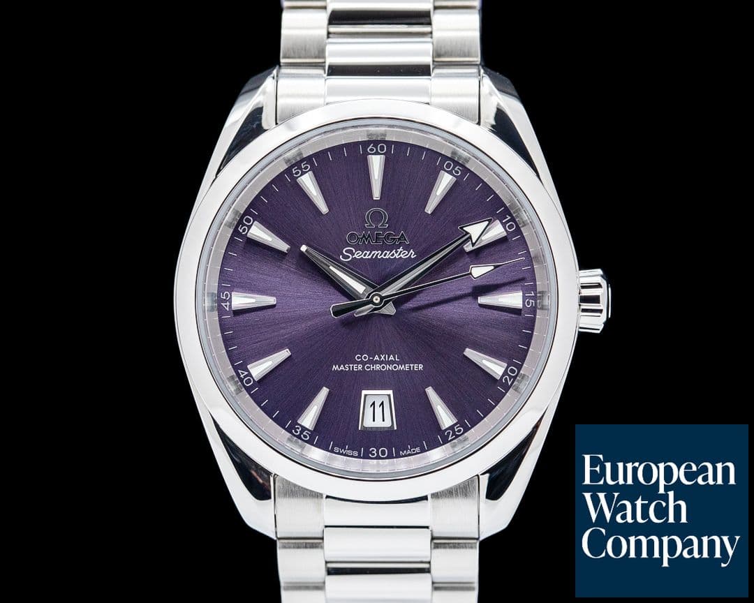 Image of Omega Seamaster Aqua Terra Shades 38MM SS Purple Dial 2025
