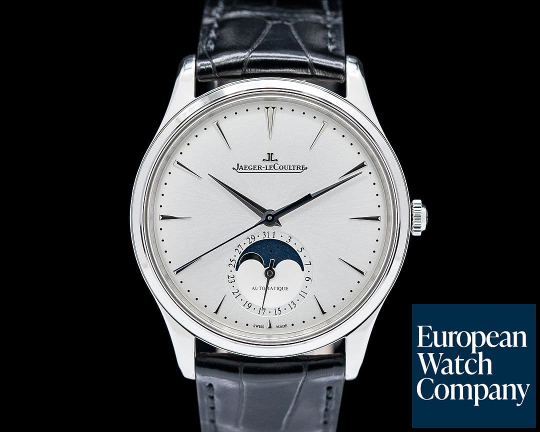 Image of Jaeger LeCoultre Q1368430 Master Ultra Thin Moon SS Silver Dial