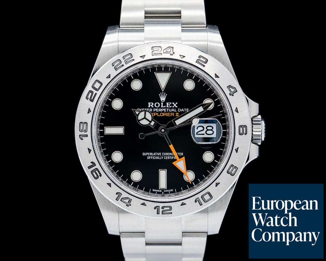 Image of Rolex 216570 Explorer II SS Black Dial