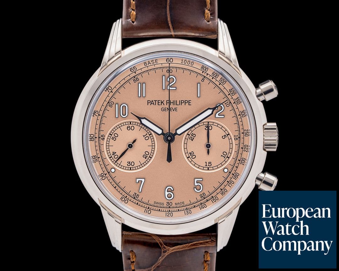 Image of Patek Philippe 5172G Chronograph 18K White Gold Salmon Dial