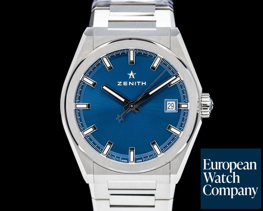 Image of Zenith Defy Classic Titanium Blue Dial