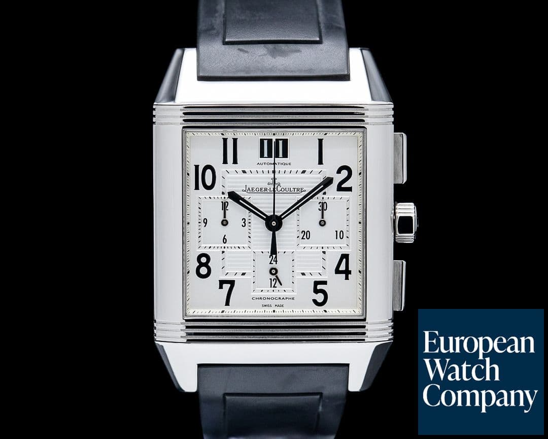 Image of Jaeger-LeCoultre Q7018420 Squadra Chronograph GMT SS Silver Dial