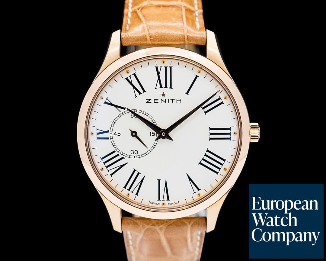 Image of Zenith Elite Ultra Thin SS White Dial