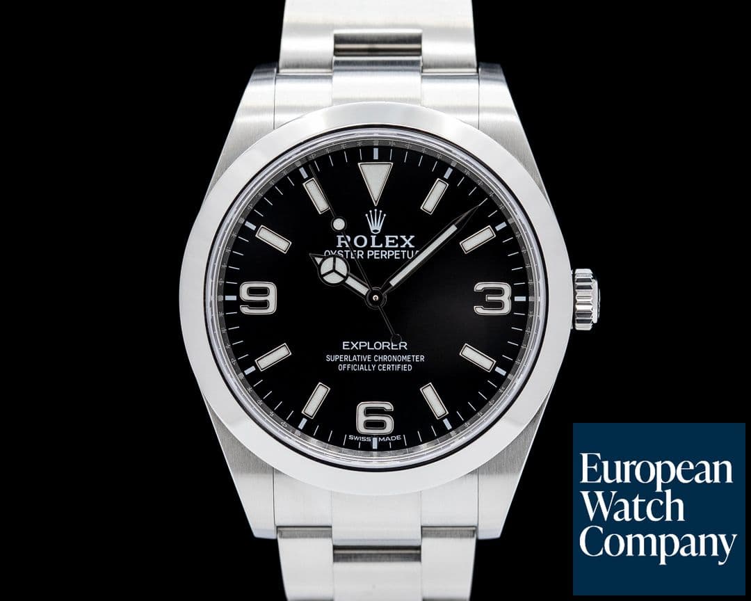 Image of Rolex 214270 Explorer SS Black Dial