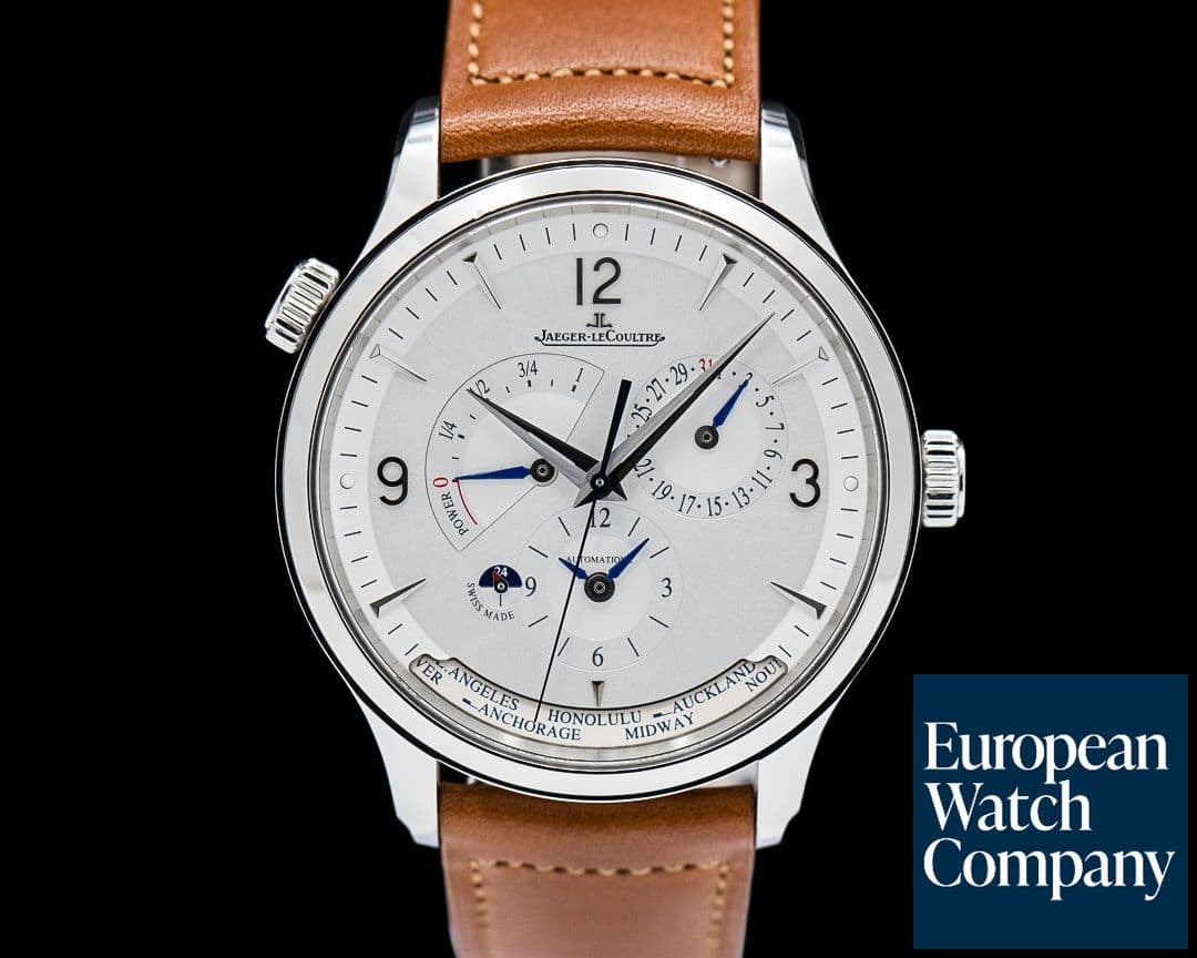 Image of Jaeger LeCoultre Q4128420 Master Control Geographic SS Silver Dial