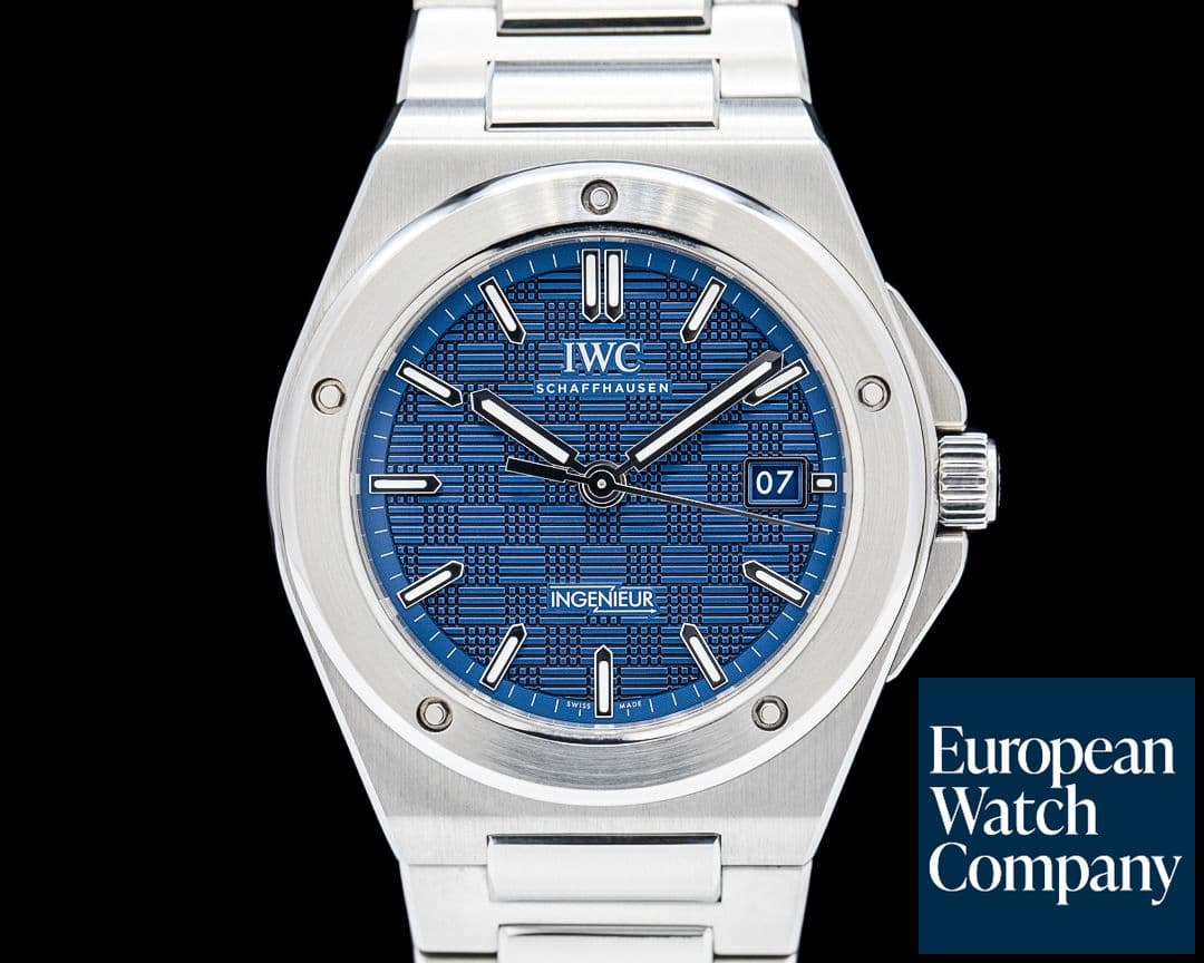 Image of IWC IW328907 Ingenieur Automatic 40MM SS Blue Dial 2025