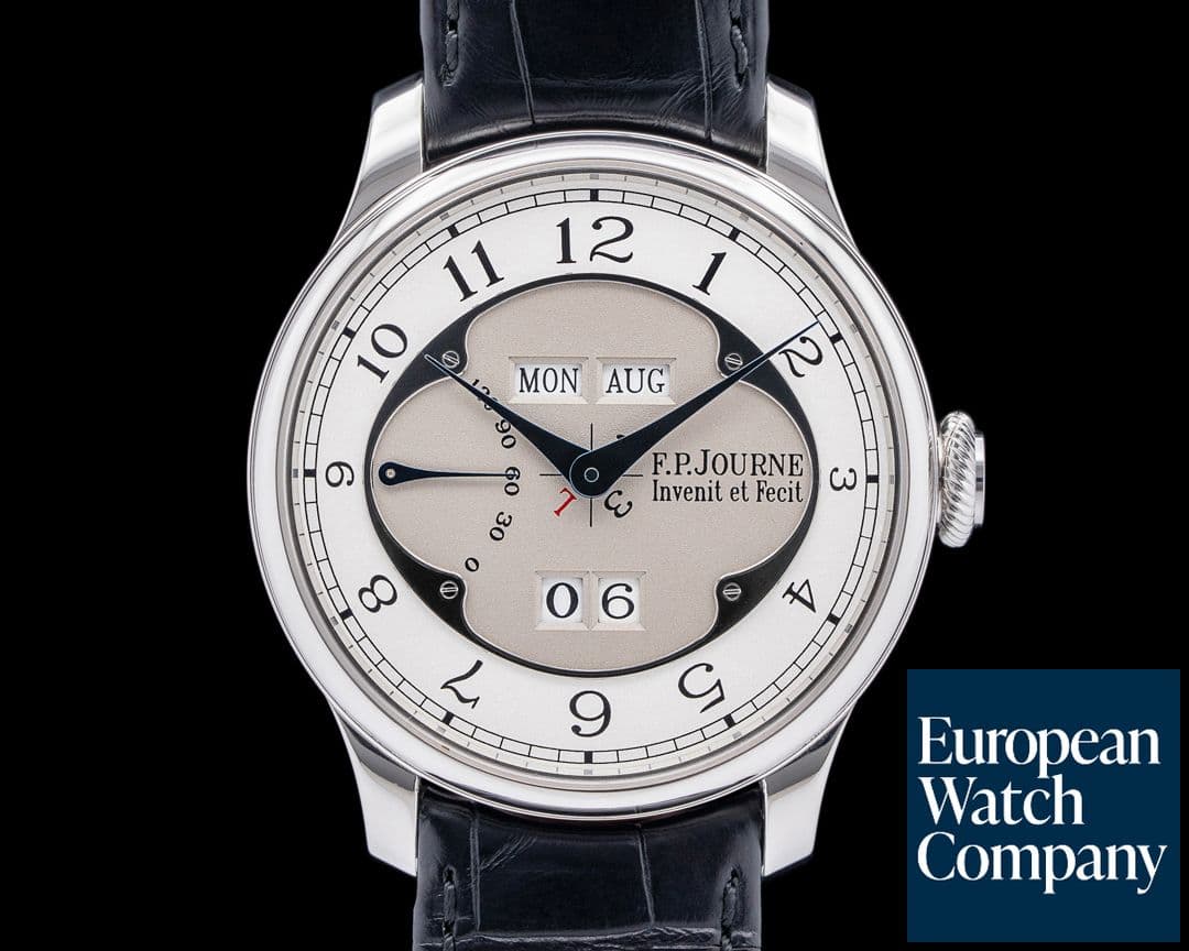 Image of F. P. Journe Quantieme Perpetuel Octa Platinum Two-Tone Gray Dial 40MM