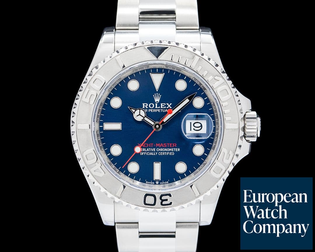 Image of Rolex 126622 Yacht-Master 40 Blue Dial SS / Platinum Bezel