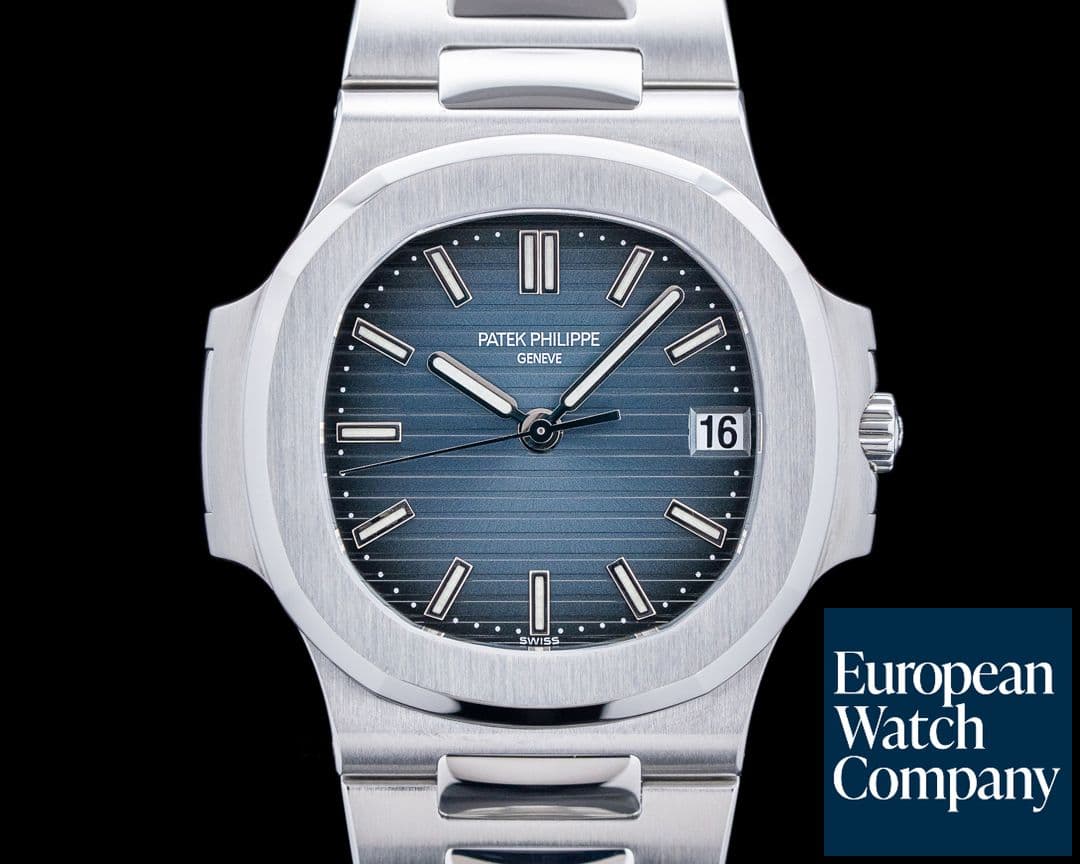Image of Patek Philippe 5800/1A-001 Nautilus Stainless Steel Blue Dial