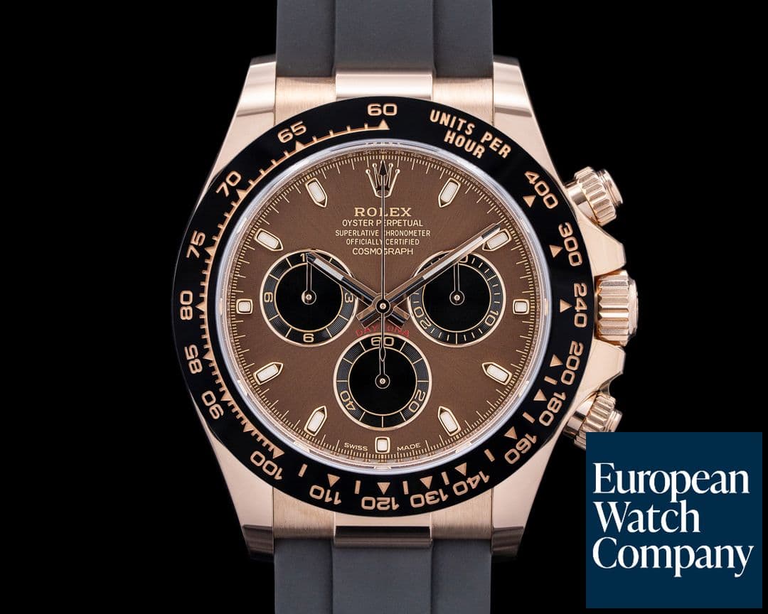Image of Rolex 116515LN Daytona Ceramic 18K Everose Brown Dial