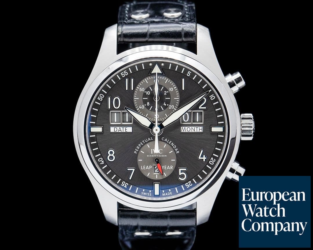 Image of IWC IW379107 Pilot's Watch Spitfire Digital Perpetual Calendar Chronograph