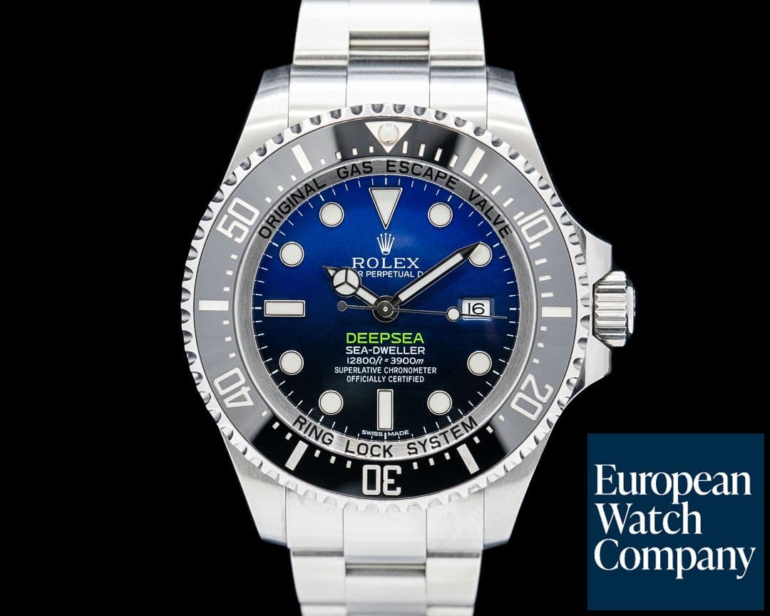 Image of Rolex 116660 Sea-Dweller Deepsea "James Cameron" SS Blue Dial