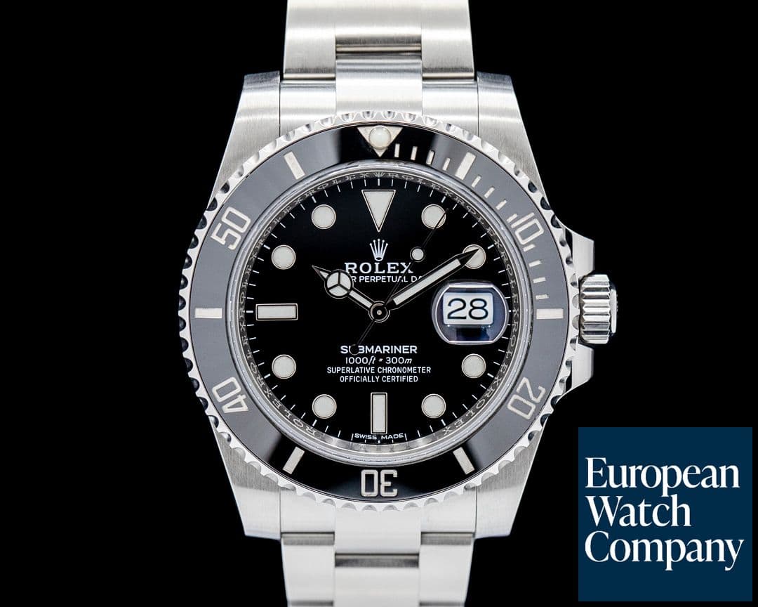Image of Rolex 116610LN Submariner Ceramic SS Black Dial