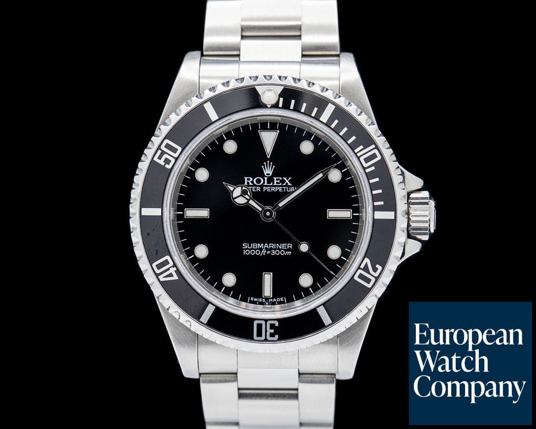 Image of Rolex 14060 Submariner No-Date SS Black Dial Circa. 2006