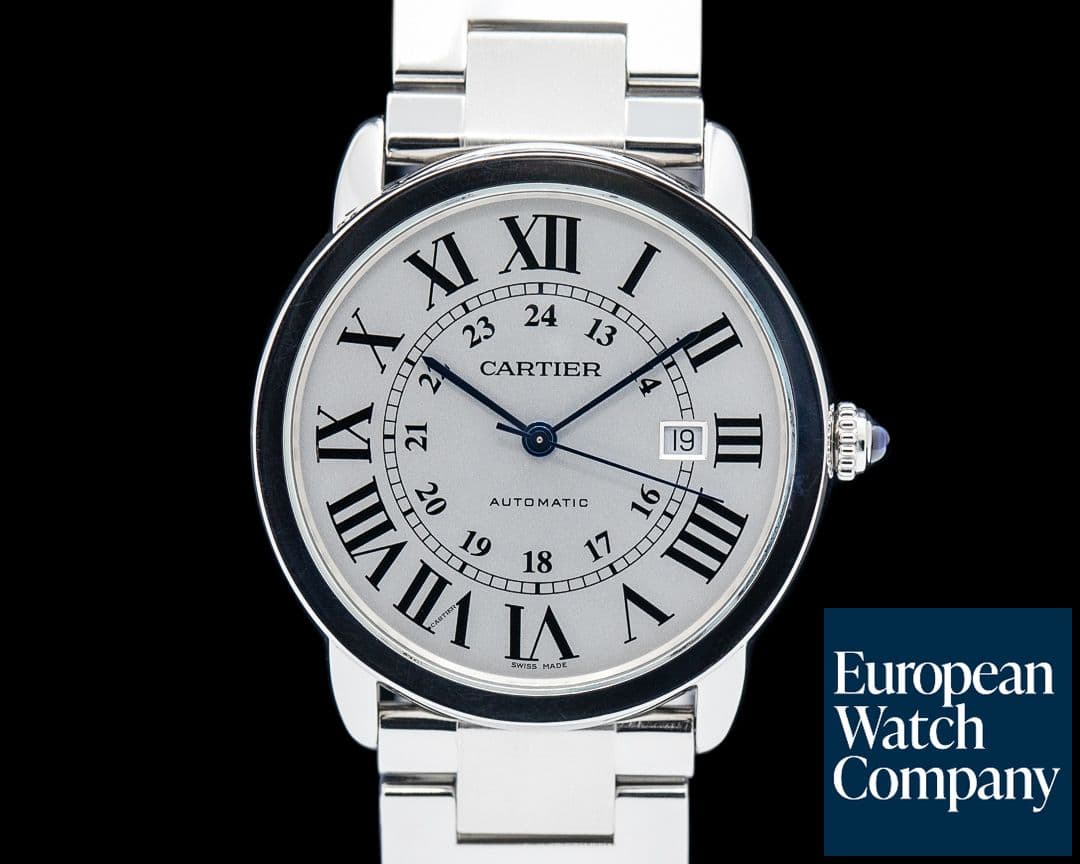 Image of Cartier W6701011 Ronde Solo de Cartier SS Silver Dial