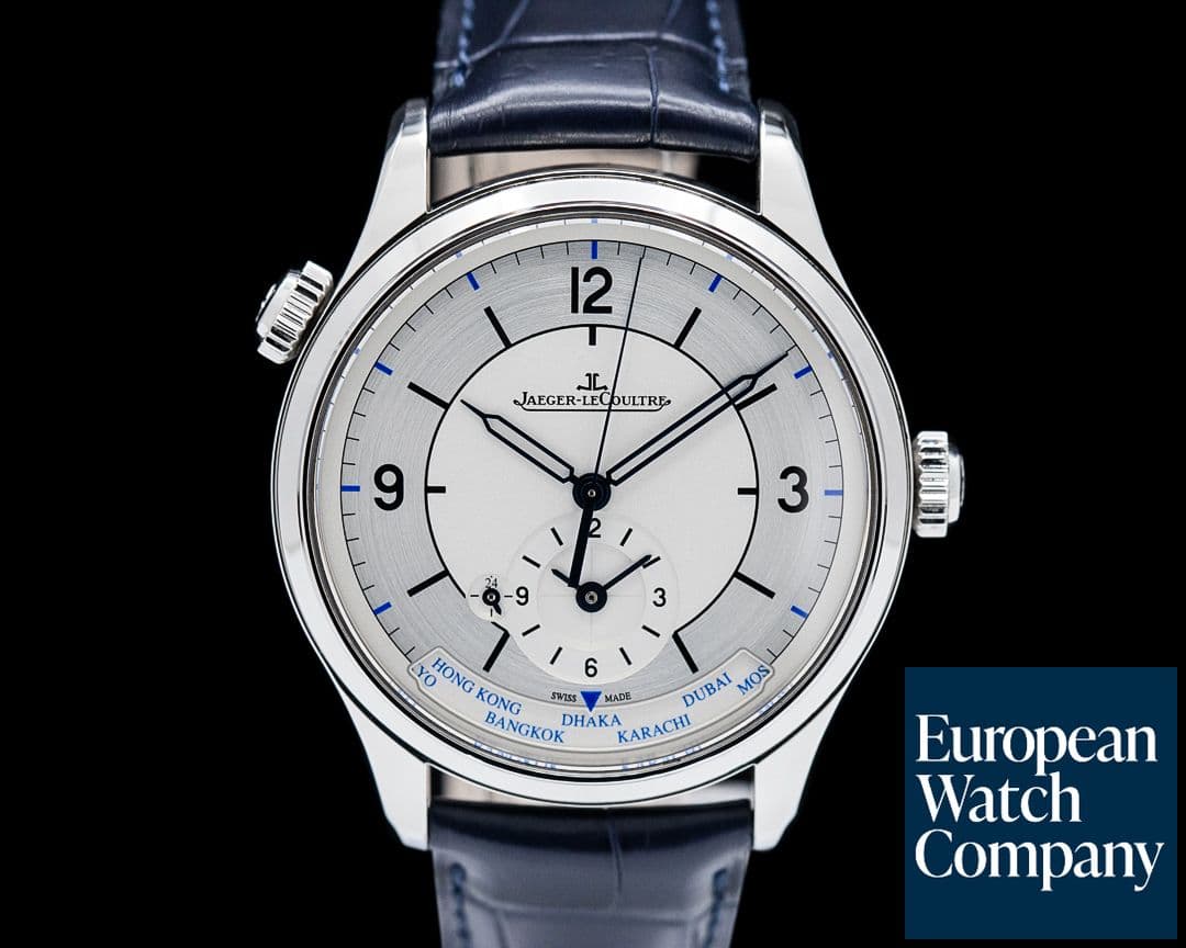 Image of Jaeger LeCoultre Q1428530 Master Geographic SS Silver Dial