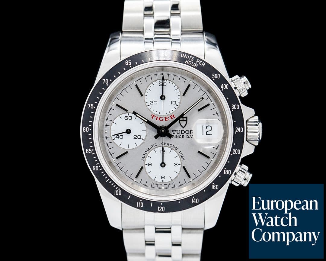 Image of Tudor 79260P Prince Date Chronograph SS Silver Dial