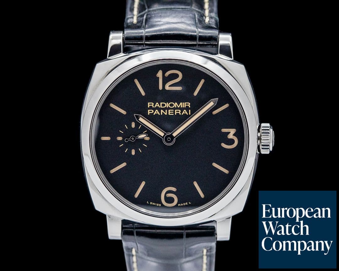 Image of Panerai PAM00512 Luminor 1940 3 Days 42mm SS Black Dial