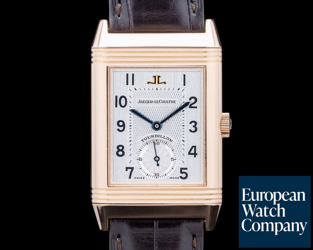 Image of Jaeger LeCoultre Reverso Tourbillon No.1 270.2.68 18K Pink Gold