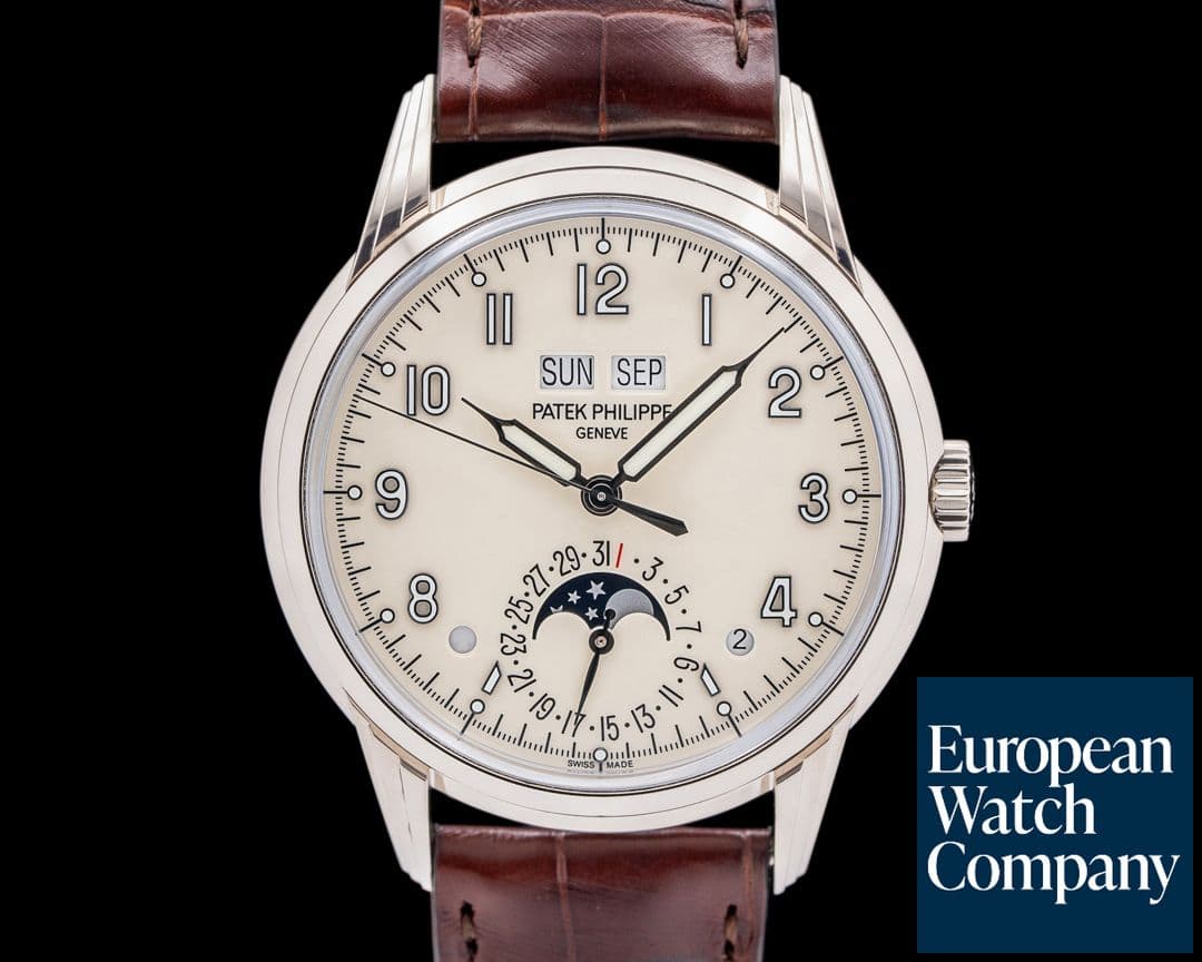 Image of Patek Philippe 5320G Perpetual Calendar 18K White Gold Cream Dial