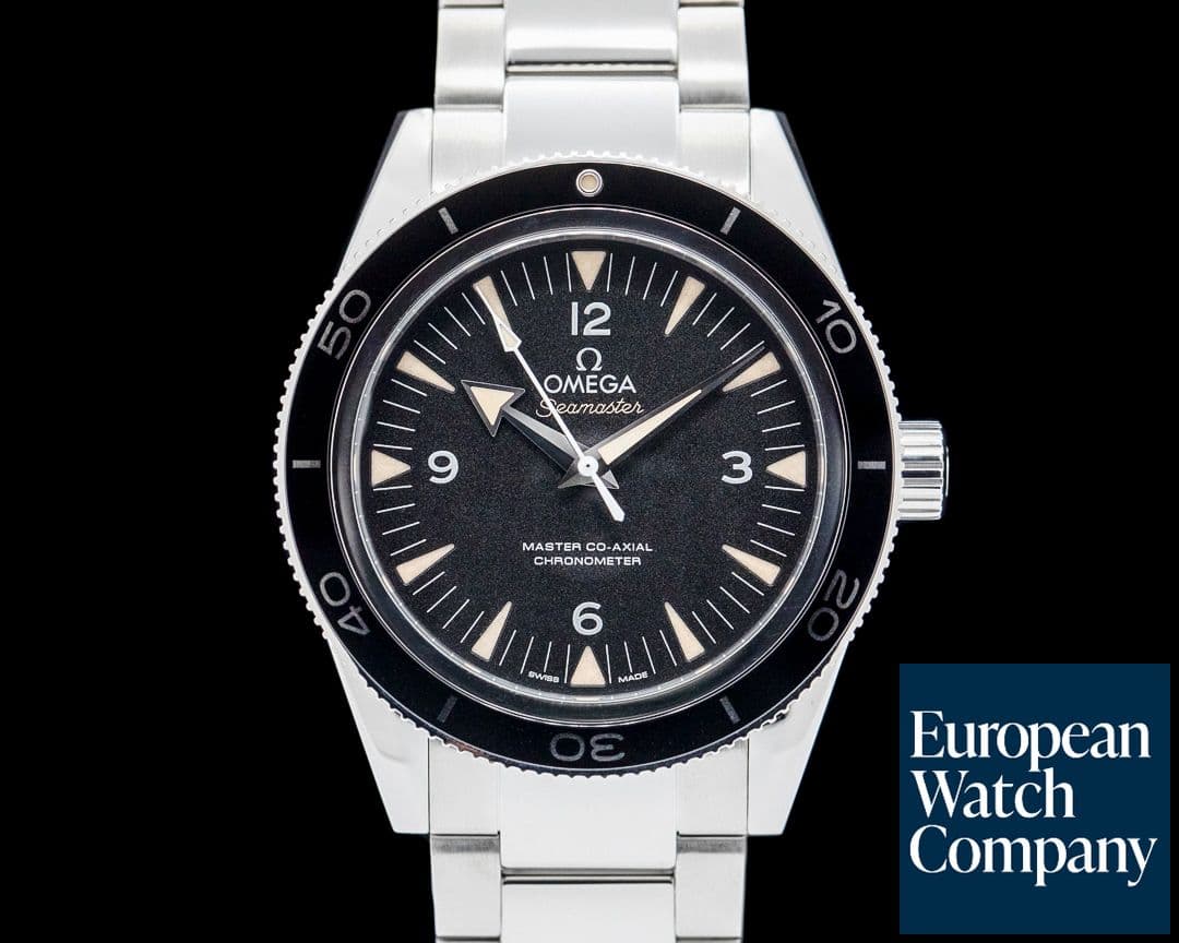 Image of Omega Seamaster 300M SS Black Dial