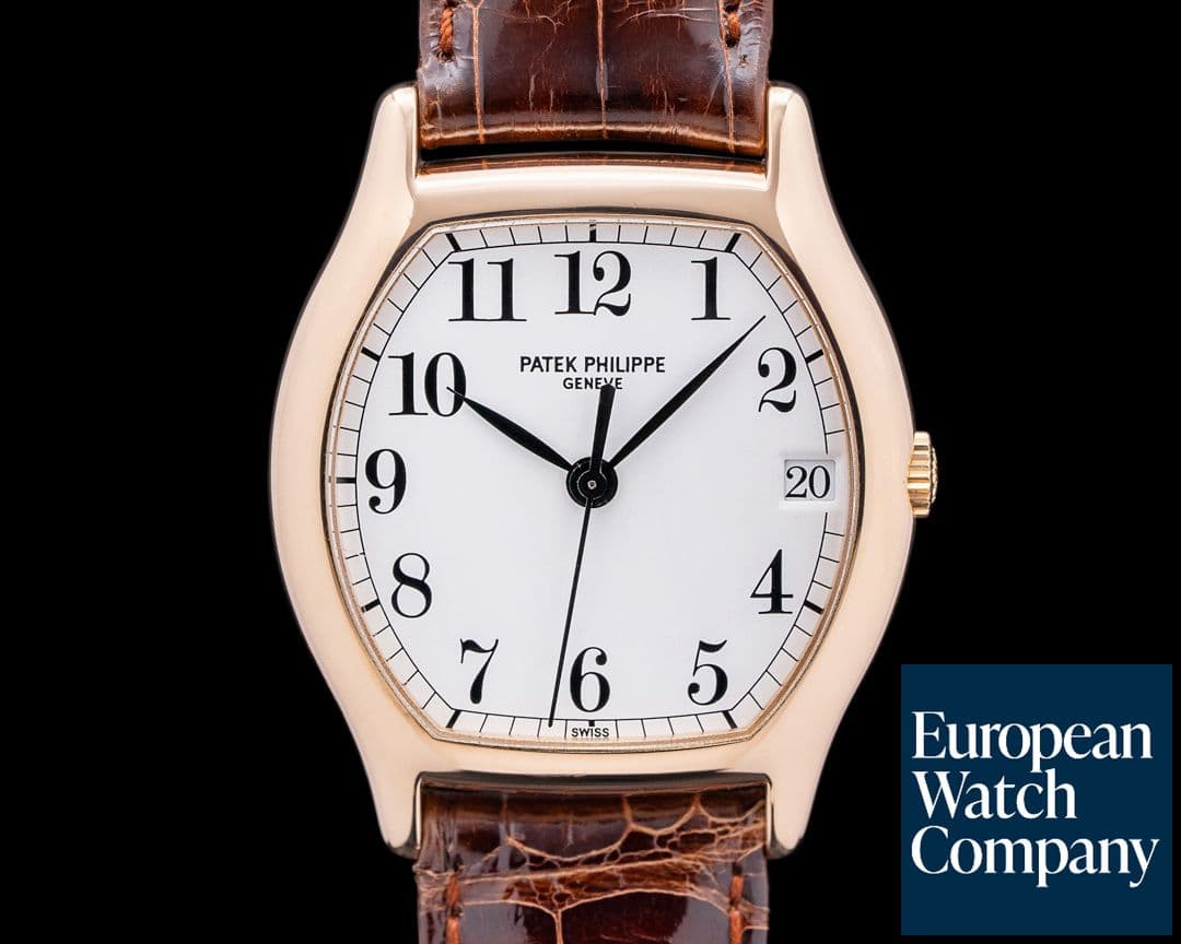 Image of Patek Philippe 5030R-010 Gondolo 18K Rose Gold White Dial