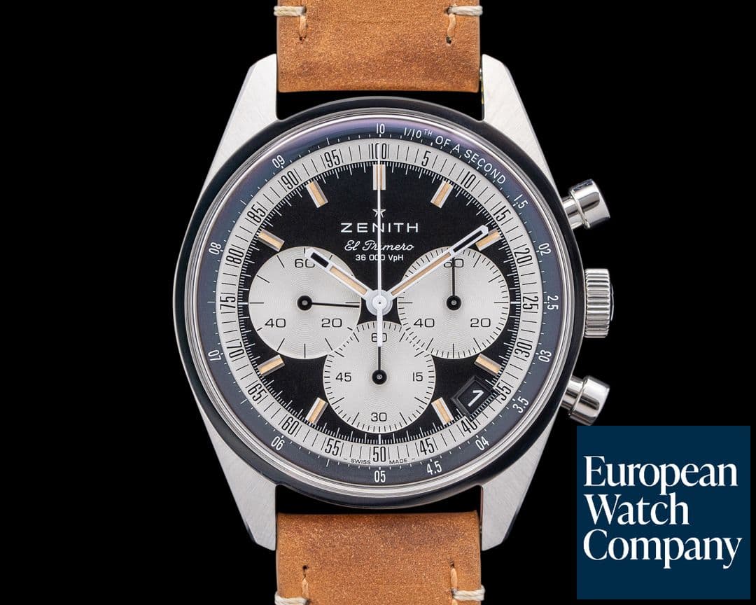 Image of Zenith Chronomaster Original SS Black Panda Dial 2025 UNWORN