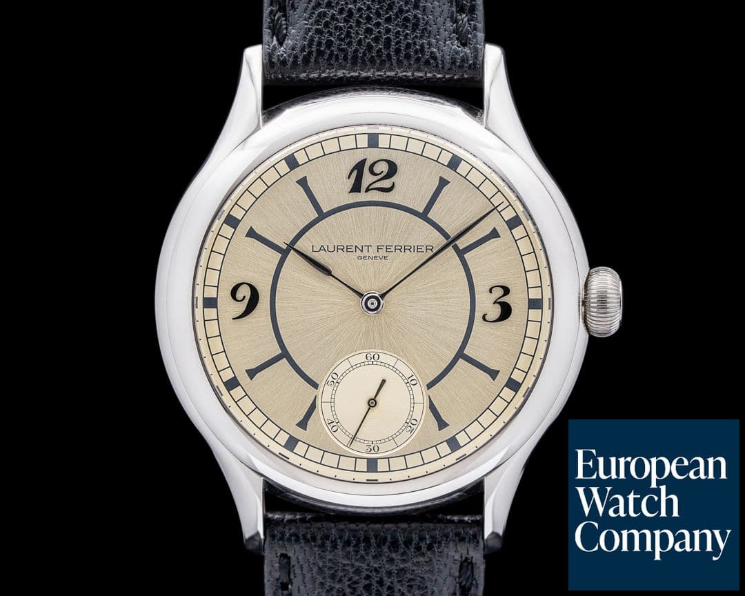 Image of Laurent Ferrier LCF036 Revolution and The Rake SS Champagne Dial LIMITED