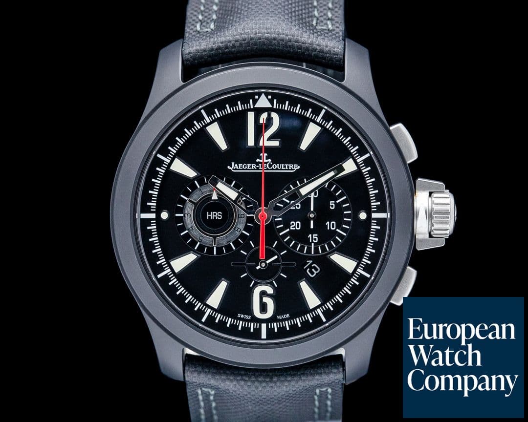 Image of Jaeger LeCoultre Q204C470 Master Compressor Chronograph Ceramic Black Dial