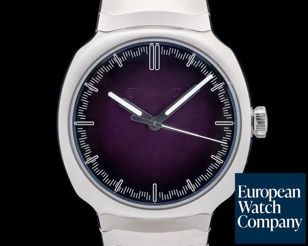 Image of H. Moser and Cie. 6201-1201 Streamliner Centre Seconds SS Purple Haze Dial 2025