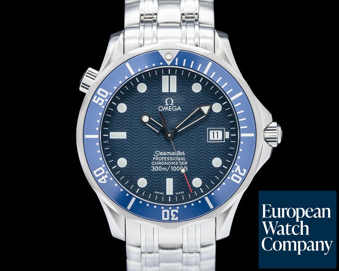 Image of Omega 2531.80.00 Seamaster Professional 300M SS Blue Dial