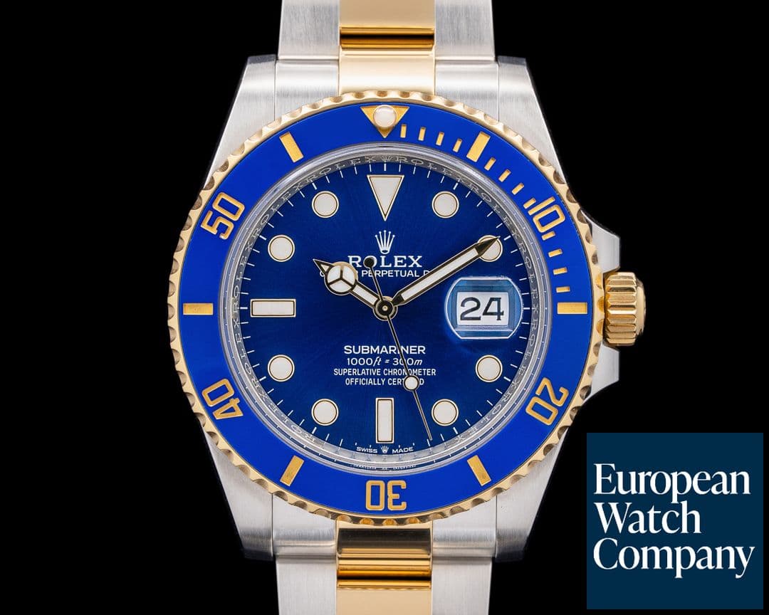 Image of Rolex 126613LB Submariner Date SS / 18K Yellow Gold Blue Dial 2024